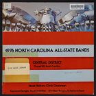 1976 North Carolina All State Bands